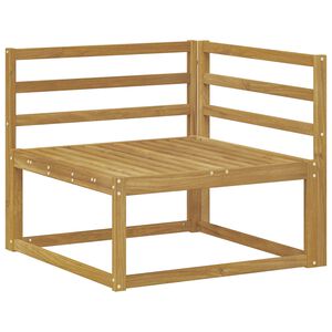vidaXL Sof&aacute; esquinero de exterior Blanco 83 x 83 x 73 cm