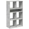 vidaXL Estanter&iacute;a madera ingenier&iacute;a gris hormig&oacute;n 66x31x112 cm