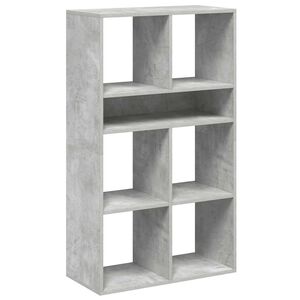 vidaXL Estanter&iacute;a madera ingenier&iacute;a gris hormig&oacute;n 66x31x112 cm