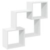 vidaXL Armario de pared madera de ingenier&iacute;a blanco 78x18x71 cm