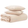 vidaXL Juego de Edred&oacute;n 2 uds. 200 x 200 cm 250 gsm Kapok natural