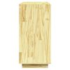 vidaXL Estantería madera maciza de pino 60x35x71 cm