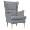 vidaXL sill&oacute;n Gris Claro tela