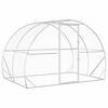 vidaXL Gallinero Plateado 200 x 300 x 200 cm Acero Galvanizado