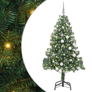 vidaXL &Aacute;rbol de Navidad con 300 LED con soporte Verde 180 cm PVC