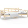 vidaXL Sof&aacute; cama sin colch&oacute;n madera maciza de pino 90x200 cm