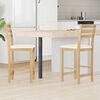 vidaXL Sillas de comedor 2 pcs Natural 40 x 47,5 x 99,5 cm