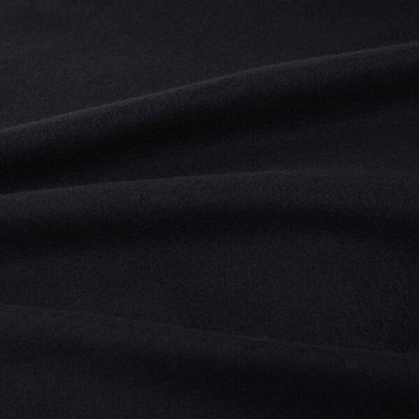 vidaXL Juego de cama forro polar 5 piezas negro 200x200/80x80 cm