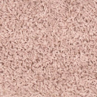 vidaXL Alfombras de peldaños de escalera 15 uds rosa clara 56x17x3 cm