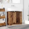 vidaXL Gabinete de Ba&ntilde;o con puerta Madera Vieja 64,5 x 33,5 x 59 cm