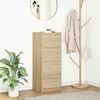 vidaXL Aparador roble Sonoma 37,5x35x76 cm madera ingenier&iacute;a
