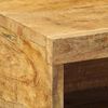 vidaXL Mueble de TV de pared madera maciza de mango rugosa 60x30x19 cm