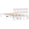 vidaXL Estructura de cama Blanco 120 x 200 cm Madera maciza de Pino