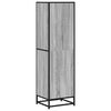 vidaXL Estantería madera ingeniería gris sonoma 40x35x139 cm