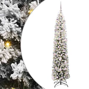 vidaXL &Aacute;rbol de Navidad artificial Verde 180 cm PVC, Acero y Pl&aacute;stico