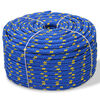 vidaXL Cuerda marina de polipropileno 12 mm 50 m azul