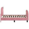 vidaXL Estructura de cama para ni&ntilde;os peque&ntilde;os con cabecera 70 x 140 cm