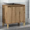 vidaXL Mueble de lavabo madera de ingeniería roble artisan 58x33x60 cm