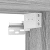 vidaXL Muebles TV de pared con luces LED 2 uds gris Sonoma 80x35x31 cm