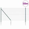 vidaXL Poste de Valla Verde 50 x 1,4 m (malla de 16 x 16 mm)