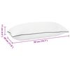 vidaXL Pillow para dormir Shread 50 x 30 x 11 cm Espuma Viscoel&aacute;stica