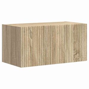 vidaXL Mueble de TV Montado en la Pared Sonoma 60 x 31 x 29,5 cm