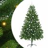 vidaXL &Aacute;rbol de Navidad con 300 LED con soporte Verde 210 cm PE
