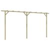 vidaXL P&eacute;rgola de jard&iacute;n de madera 410x40x203 cm