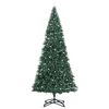 vidaXL Árbol de Navidad Artificial Pre-iluminado con Juego de Bolas