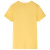 Camiseta infantil ocre claro 140
