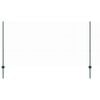 vidaXL Valla hexagonal con poste 50 x 1,2 m Acero recubierto de PVC