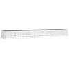 vidaXL Jaula para conejos 5 paneles hierro galvanizado 541x109x54 cm