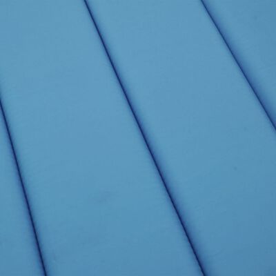 vidaXL Cojín de tumbona de tela Oxford azul 200x70x3 cm