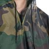 Poncho impermeable lluvia ejército para acampar/senderismo camuflaje