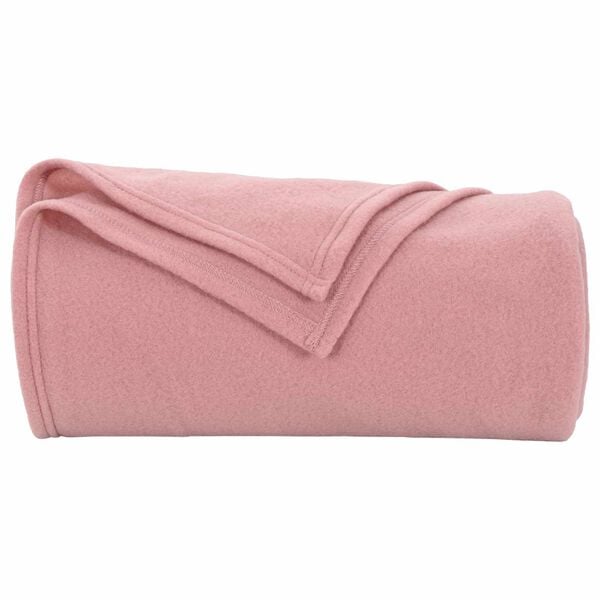 vidaXL Mantitas de Sof&aacute; 24 pcs Rosa 200 x 150 cm Lana
