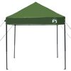 vidaXL Carpa Dosel Manual Verde 194 x 194 x 251 cm tela