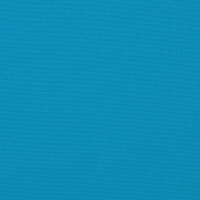 vidaXL Cojín de banco de jardín tela Oxford azul 120x50x7 cm
