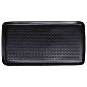 vidaXL Alfombrilla de maletero Negro Adecuado para Fiat 500 2018- Goma