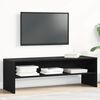 vidaXL Mueble de TV madera de ingeniería negro roble 120x40x40cm