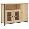 vidaXL Aparador de madera de ingenier&iacute;a roble Sonoma 100x35x75 cm