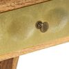 vidaXL Mesa de centro de madera maciza de mango 90x50x40 cm
