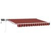 vidaXL Armaz&oacute;n de toldo manual con LEDs 3,5 x 2 m