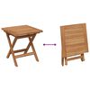 vidaXL Tumbona con coj&iacute;n 1-persona 2 pcs Marr&oacute;n Madera de teca maciza