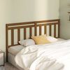 vidaXL Cabecero de cama madera maciza de pino marr&oacute;n miel 186x4x100 cm