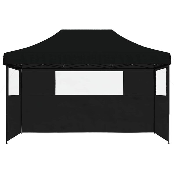vidaXL Carpa de Fiesta Negro 292 x 440 x 315 cm Tela Oxford