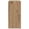 vidaXL Estantería de madera de ingeniería roble artisan 31x24x52 cm