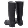vidaXL Botas de agua negro número 42 PVC