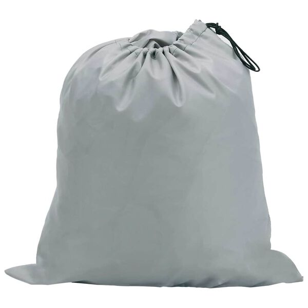 vidaXL Funda para barcos gris 760x350x40 cm