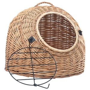 vidaXL Transport&iacute;n para gatos sauce natural 60x45x45 cm