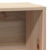 vidaXL Cama con estantería sin colchón madera maciza de pino 90x200 cm